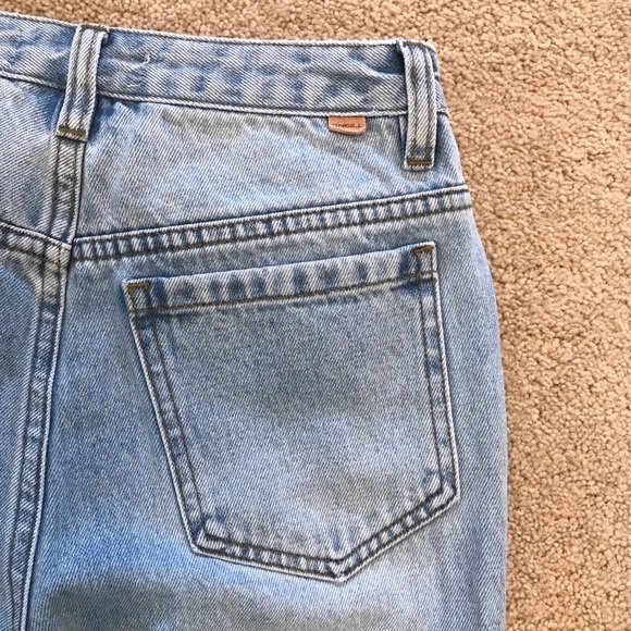ONeill Distressed Denim Blue Jeans NEW Womens Size 2 Waist 25 Light Wash Benatar - Picture 10 of 15